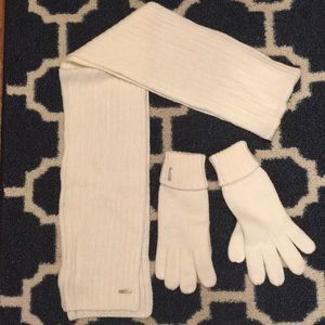 Calvin Klein Scarf and Gloves